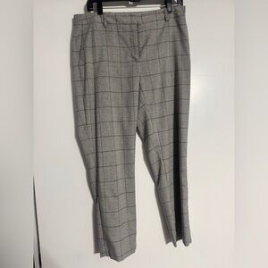 Calvin Klein Women’s Gray Checkered Pants